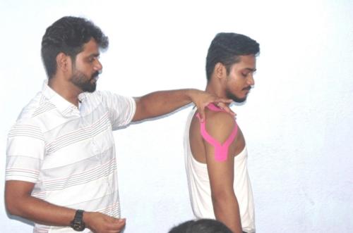 Kinesio & Rigid taping Workshop By Dr.Hassan Manzer.