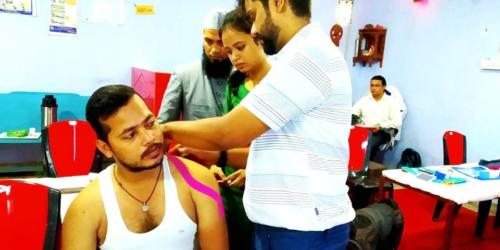 Kinesio & Rigid taping Workshop By Dr.Hassan Manzer.