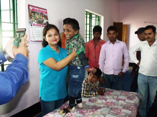 Bihar Disabilty aids distribution camp